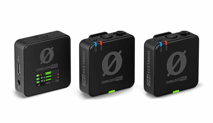 Đánh giá Rode Wireless Pro cho phép người dùng đồng bộ hóa âm thanh ghi từ micro với video thu được từ máy ảnh.