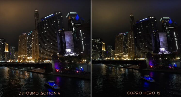 Cảm biến lớn hơn giúp Action 4 nắm bắt ánh sáng tốt hơn và cung cấp hình ảnh sắc nét hơn trong các tình huống có ánh sáng yếu.