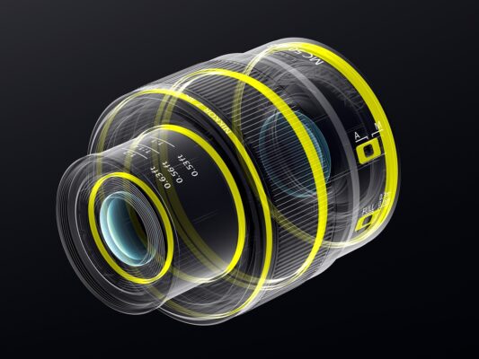 nikkor z mc 105mm f 2.8 vr s có thiết kế chắc chắn với lớp phủ fluorine chống bám bụi/nước/bẩn ở thấu kính trước