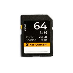 Thẻ nhớ SD K&F CONCEPT 64GB C10/U3/V30