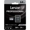 Thẻ nhớ MicroSD 64GB Lexar Professional 160MB/s