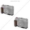 Wooden L-Shape Grip for FUJIFILM X100VI / X100V