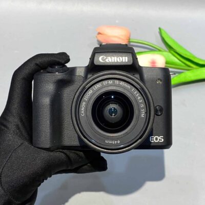 Canon M50 Cũ + Lens 15-45mm cũ (5160 + 0374)