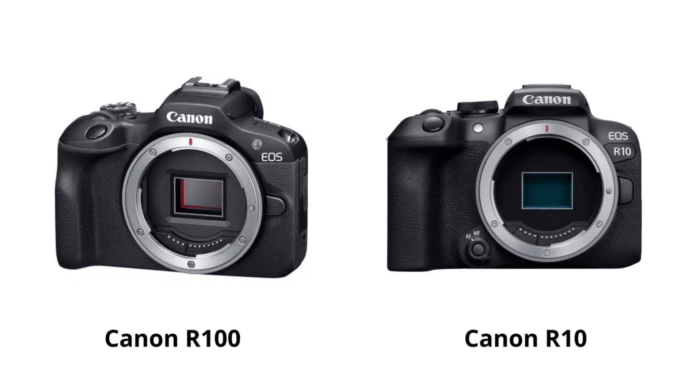 So Sánh Canon R100 vs R10