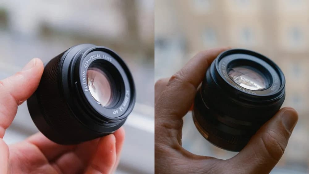 Cả hai ống kính đều sử dụng công thức quang học 9 thấu kính trong 6 nhóm, trong đó có 2 thấu kính phi cầu giúp giảm quang sai và cải thiện độ sắc nét ở cả trung tâm lẫn rìa ảnh