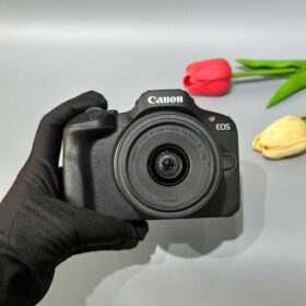 Canon R100 cũ + kit RF 18-45mm f4.5-6.3 IS STM 2nd (0121/2574)