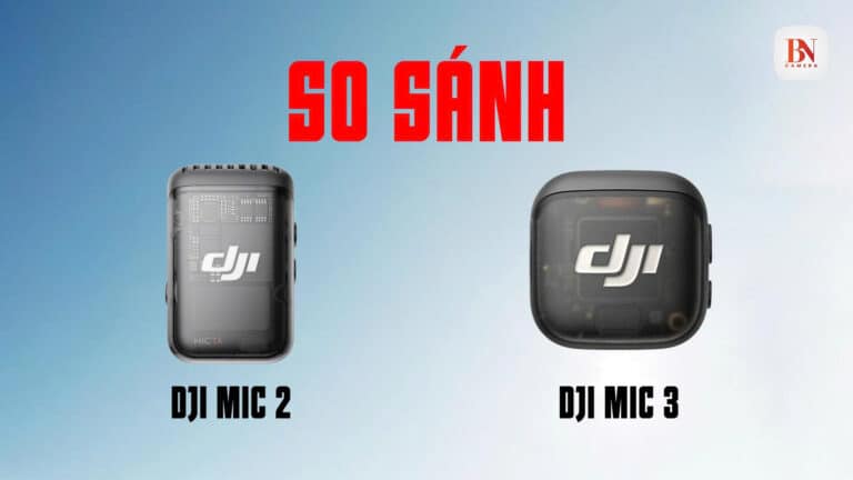 So sánh DJI Mic 3 và DJI Mic 2