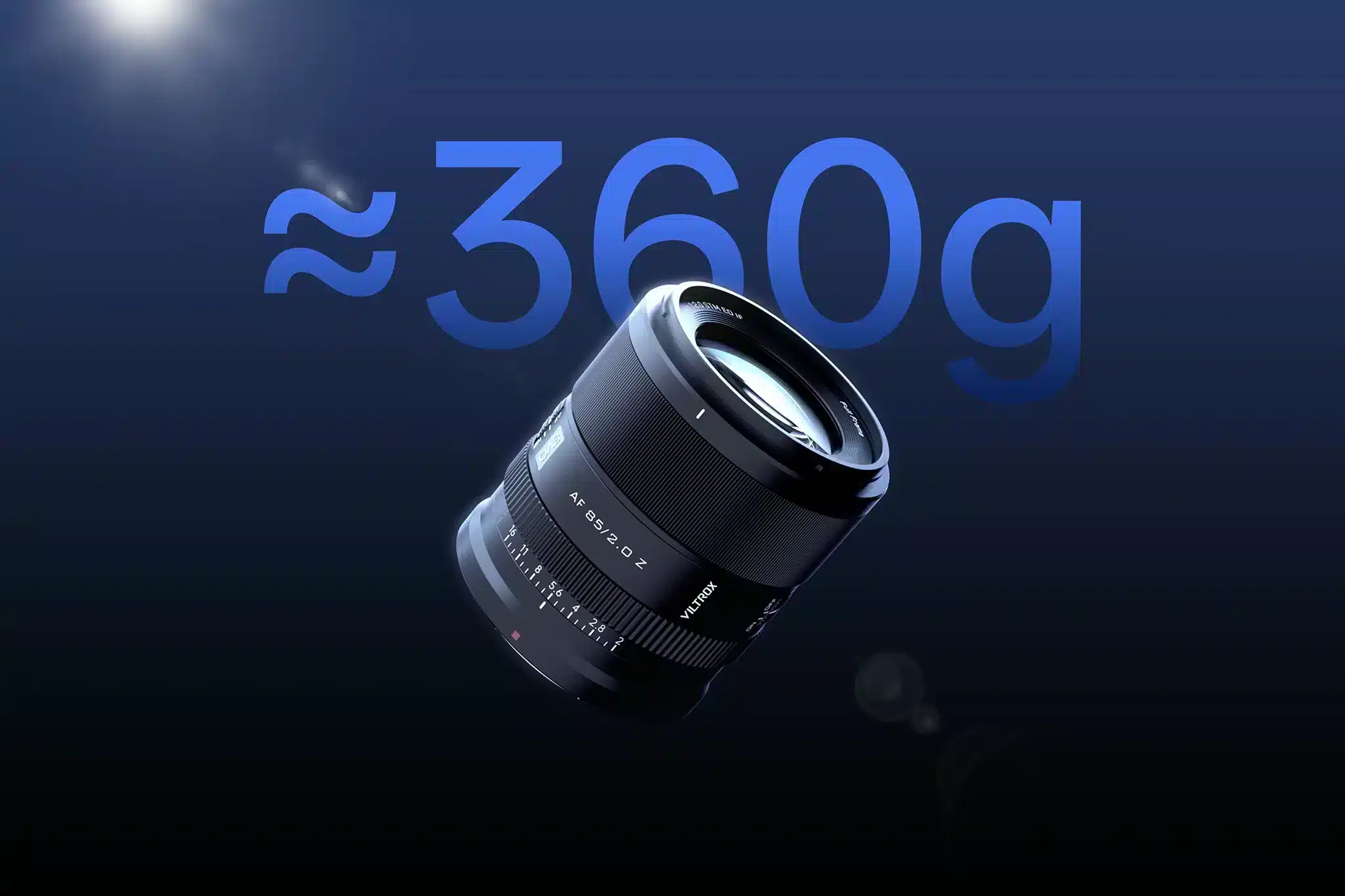 Viltrox AF 85mm f/2.0 EVO Z là một trong những ống kính chân dung nhỏ gọn nhất trong phân khúc