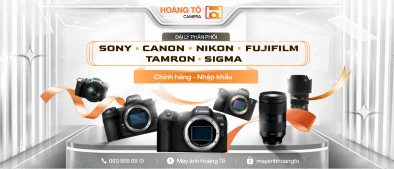 Top cửa hàng bán máy ảnh cũ TPHCM uy tín, chất lượng