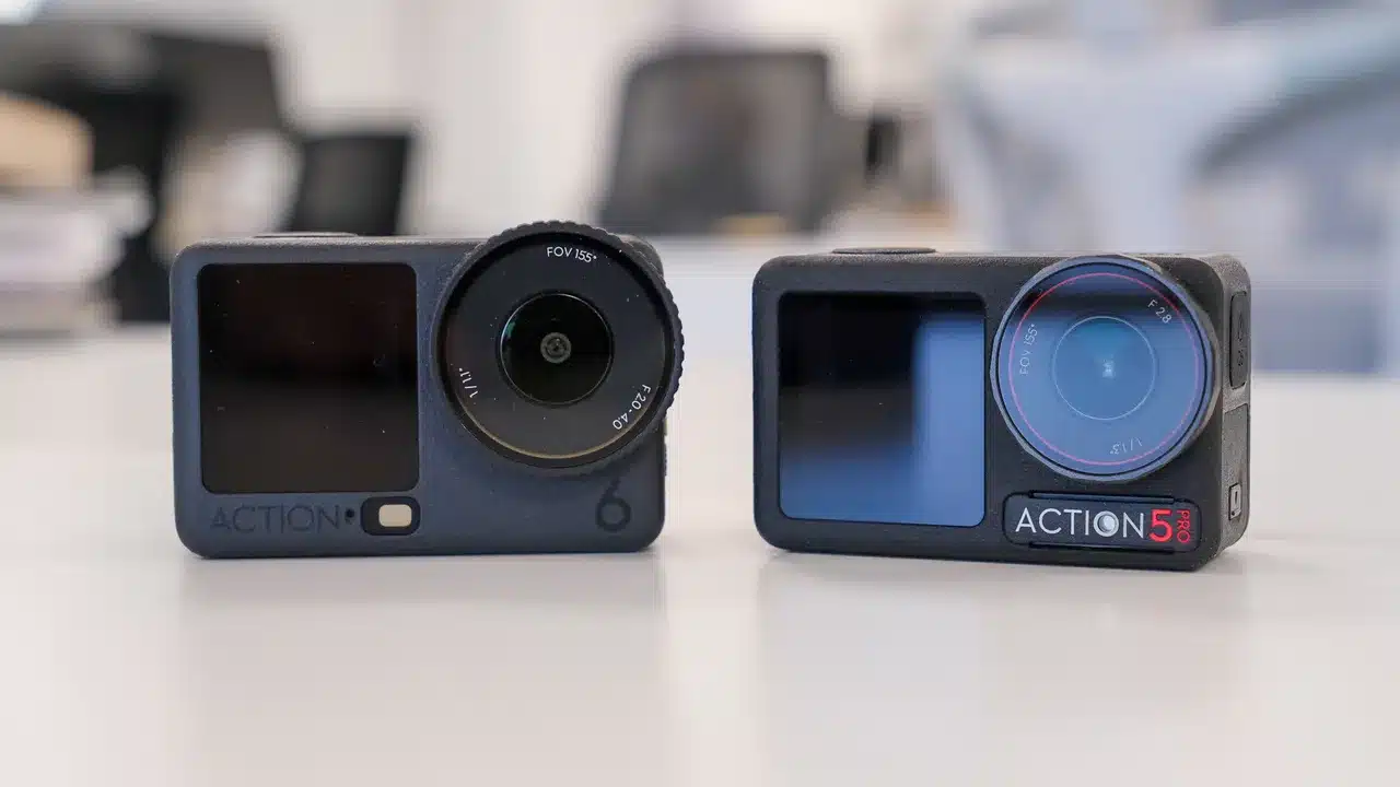 So sánh DJI Osmo Action 6 vs Action 5 Pro