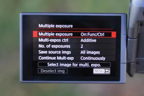 Hướng dẫn kỹ thuật chụp phơi sáng kép