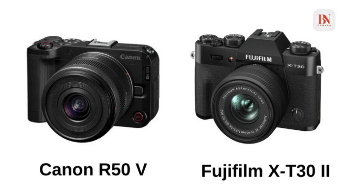 Fujifilm Canon R50 V vs Fujifilm X-T30 II