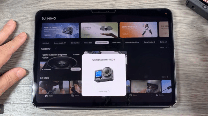 Hướng dẫn cắt video tỷ lệ vuông trên DJI Osmo Action 6 dễ dàng bằng ứng dụng DJI Mimo