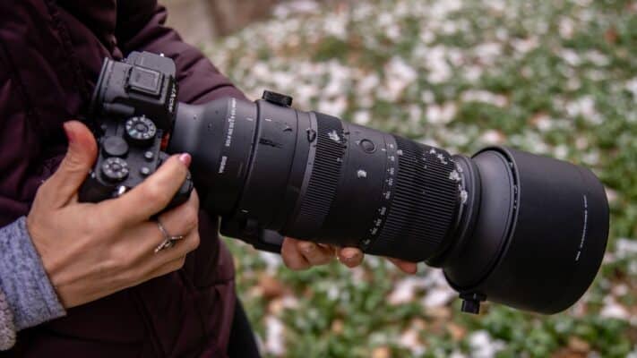 Thiết kế của Sigma 60-600mm f/4.5-6.3 DG DN OS Sports