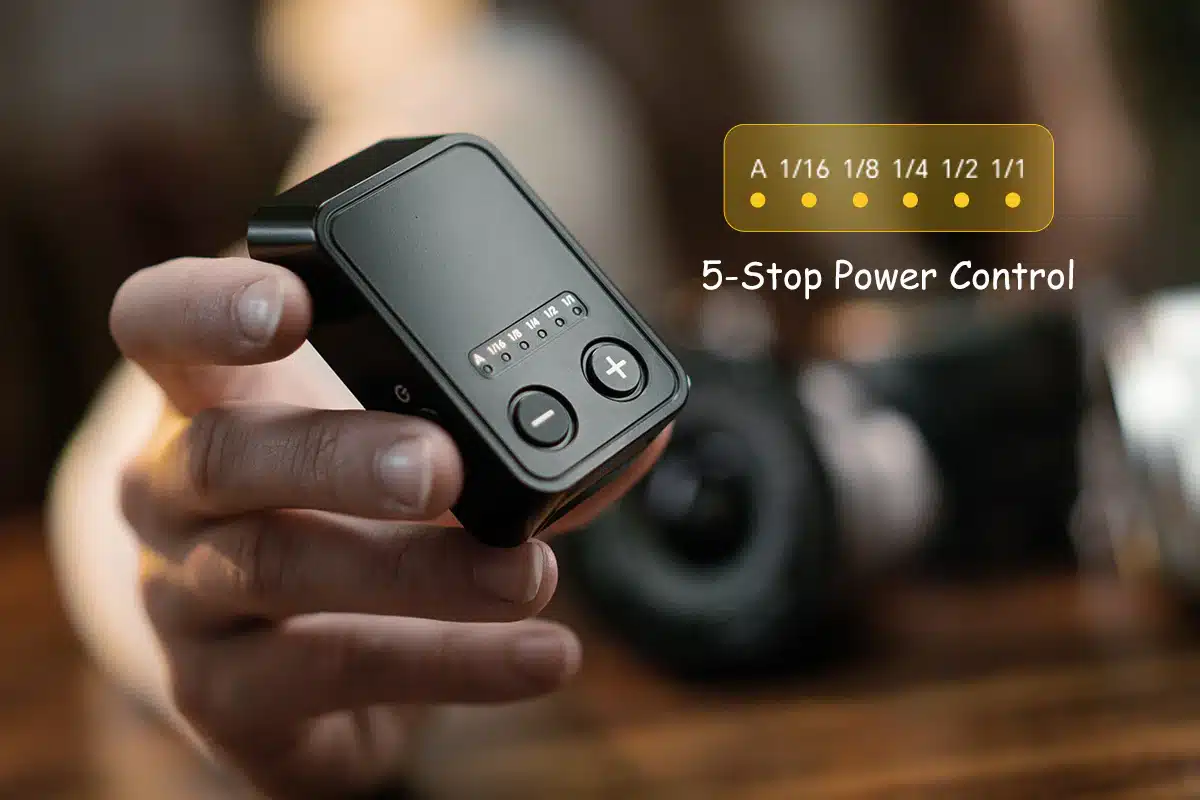 Viltrox Vintage Z2 cung cấp dải công suất từ 1/16 đến 1/1 với output 10W