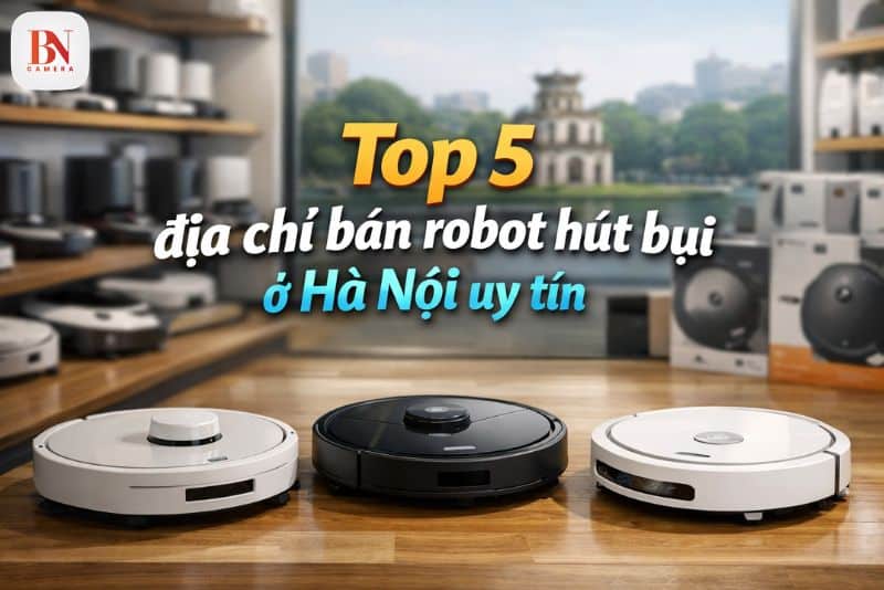 Top 5 địa chỉ bán robot hút bụi ở Hà Nội uy tín