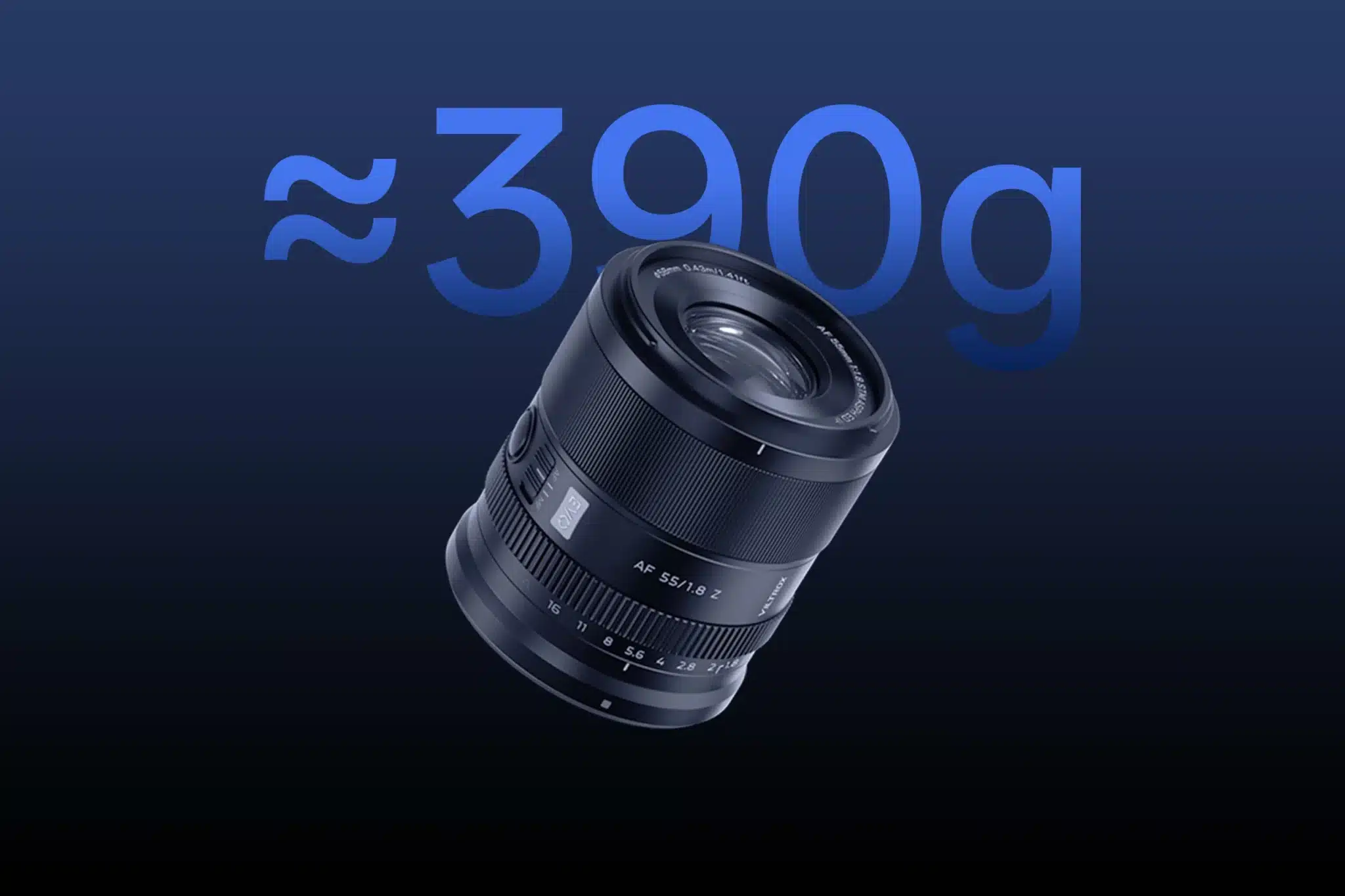 Viltrox 55mm f/1.8 EVO Z mang lại trải nghiệm sử dụng nhẹ nhàng, thoải mái trong các buổi chụp kéo dài hoặc di chuyển liên tục