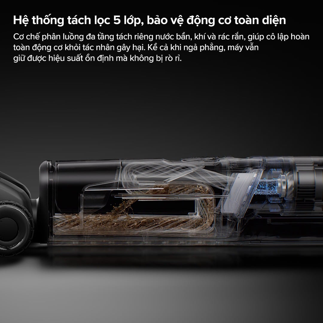 Tự giặt – tự sấy nhiệt cao – Giữ máy luôn sạch