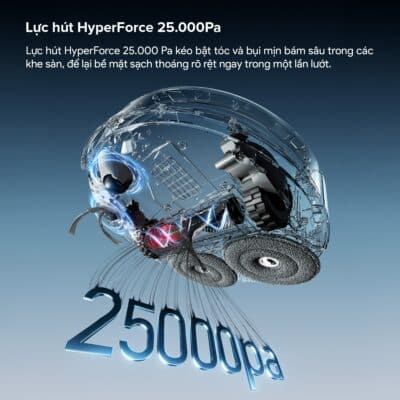 Lực hút và hiệu năng làm sạch Roborock Qrevo Edge 2