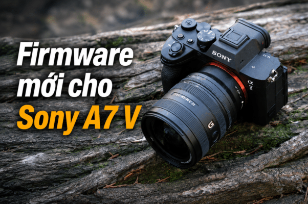 Firmware mới cho Sony A7 V