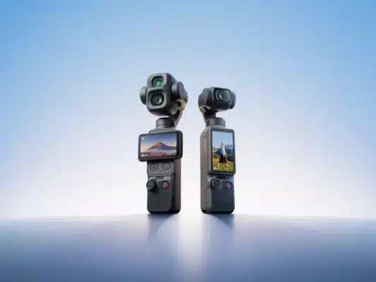 Một trong những điểm nâng cấp đáng giá nhất trên DJI Pocket 4P chính là cảm biến CMOS 1 inch thế hệ mới được tích hợp trên camera góc rộng