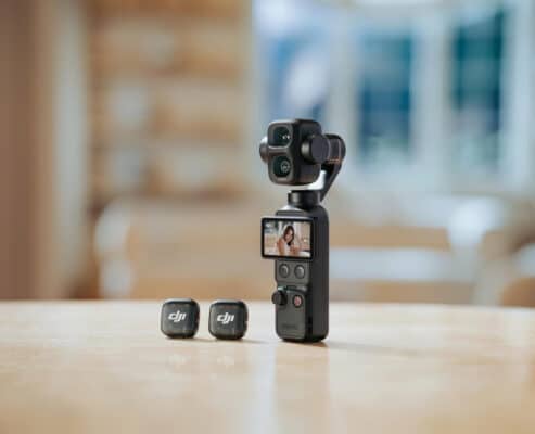 Công nghệ ActiveTrack trên Pocket 4P có thể nhận diện con người, phương tiện, thú cưng