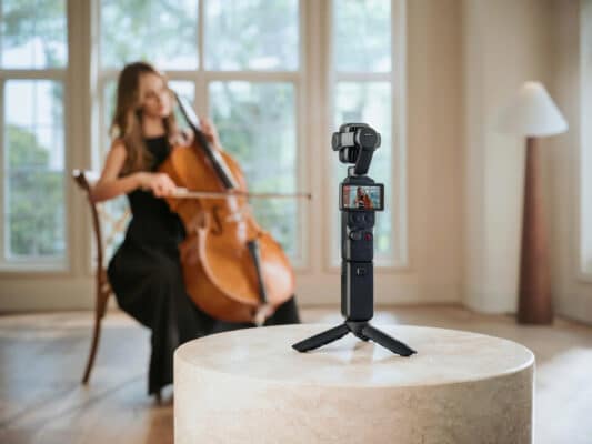 Không chỉ là một chiếc camera gimbal, DJI Osmo Pocket 4P còn có thể hoạt động như một webcam chất lượng cao dành cho livestream