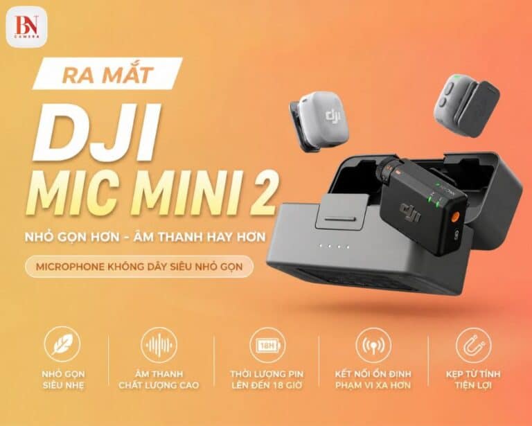 Ra mắt DJI Mic Mini 2