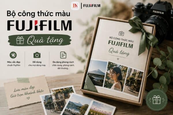 Bộ công thức màu Fujifilm | Quà tặng