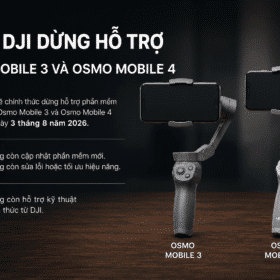 DJI dừng hỗ trợ Osmo Mobile 3 và Osmo Mobile 4