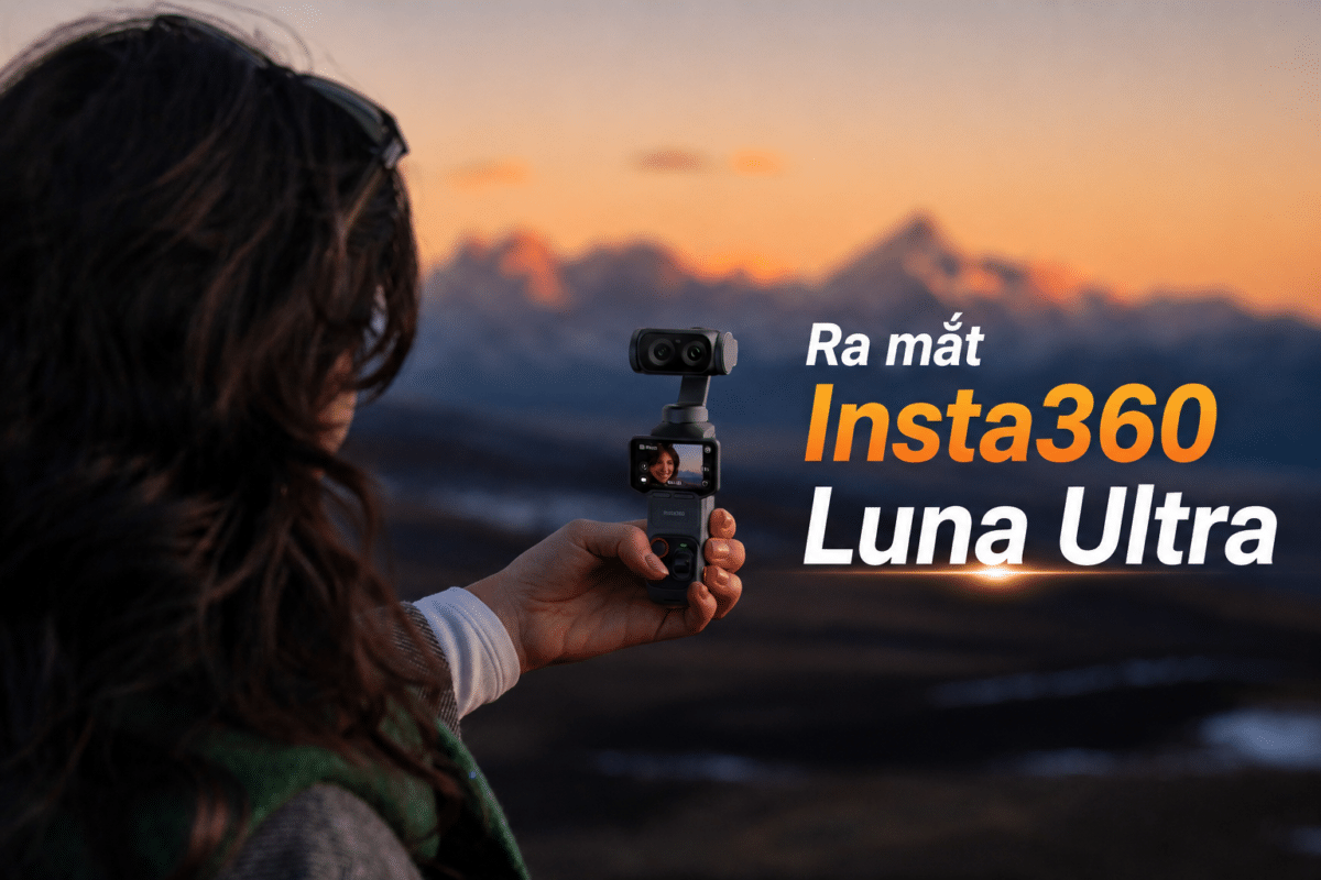 Ra mắt Insta360 Luna Ultra