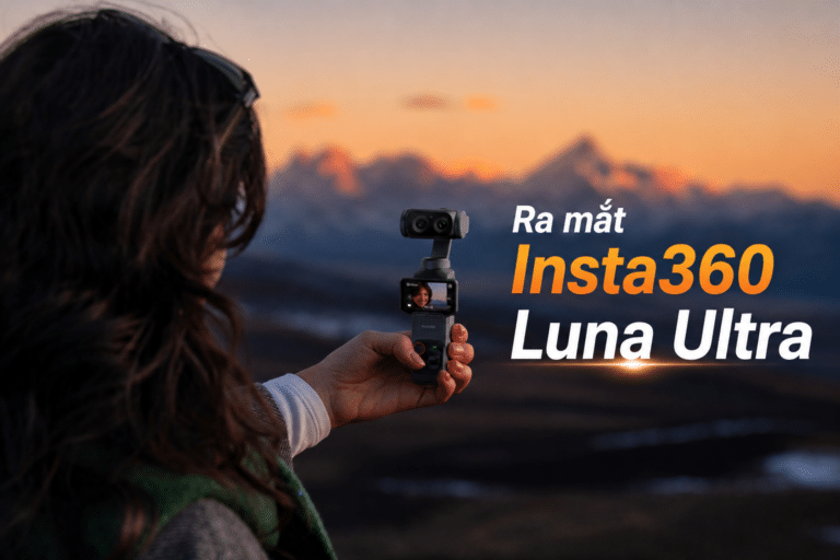 Ra mắt Insta360 Luna Ultra