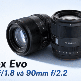 Viltrox Evo 75mm f/1.8 và 90mm f/2.2