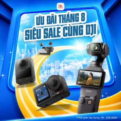 khuyến mãi DJI tháng 8