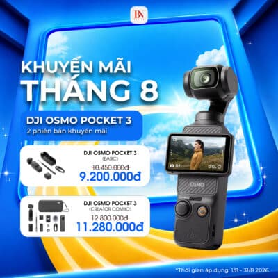 khuyến mãi DJI tháng 8