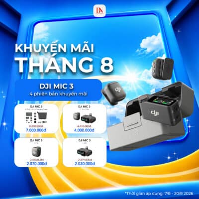 khuyến mãi DJI tháng 8