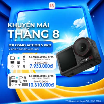 khuyến mãi DJI tháng 8
