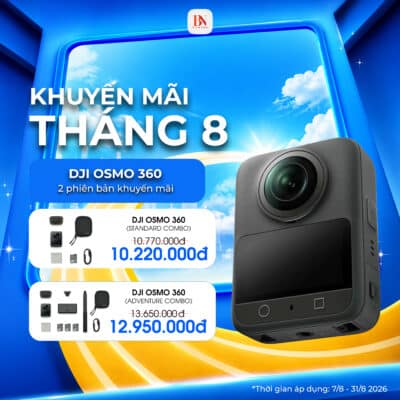 khuyến mãi DJI tháng 8