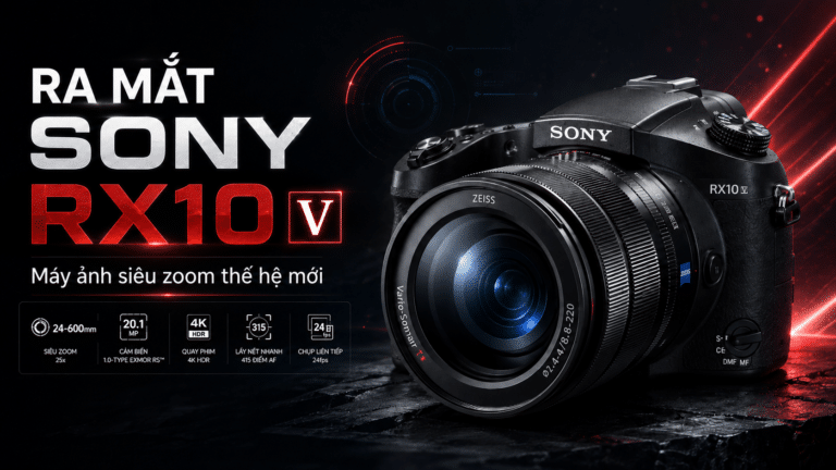 Ra mắt Sony RX10 V