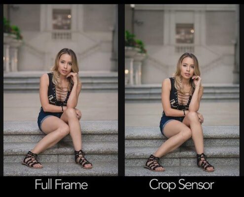 Crop factor trên hình ảnh sẽ khác như thế nào so với full frame
