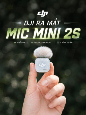DJI ra mắt Mic Mini 2S
