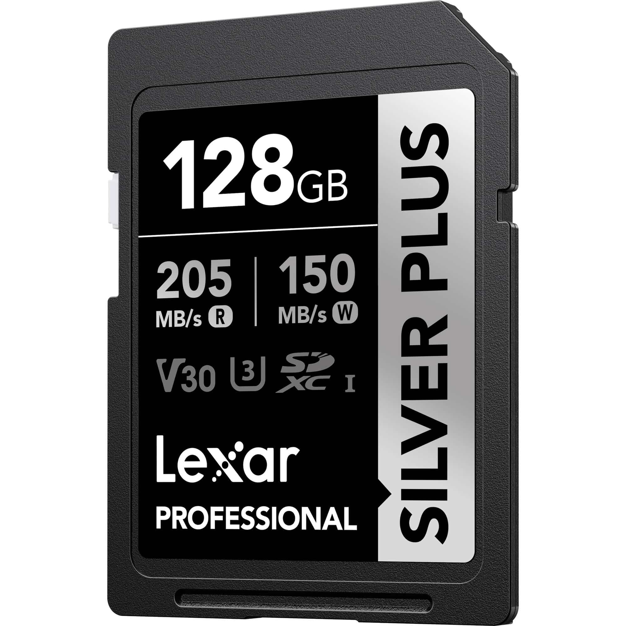 Thẻ nhớ Lexar Professional Silver Plus SDXC UHS-I V30 128GB