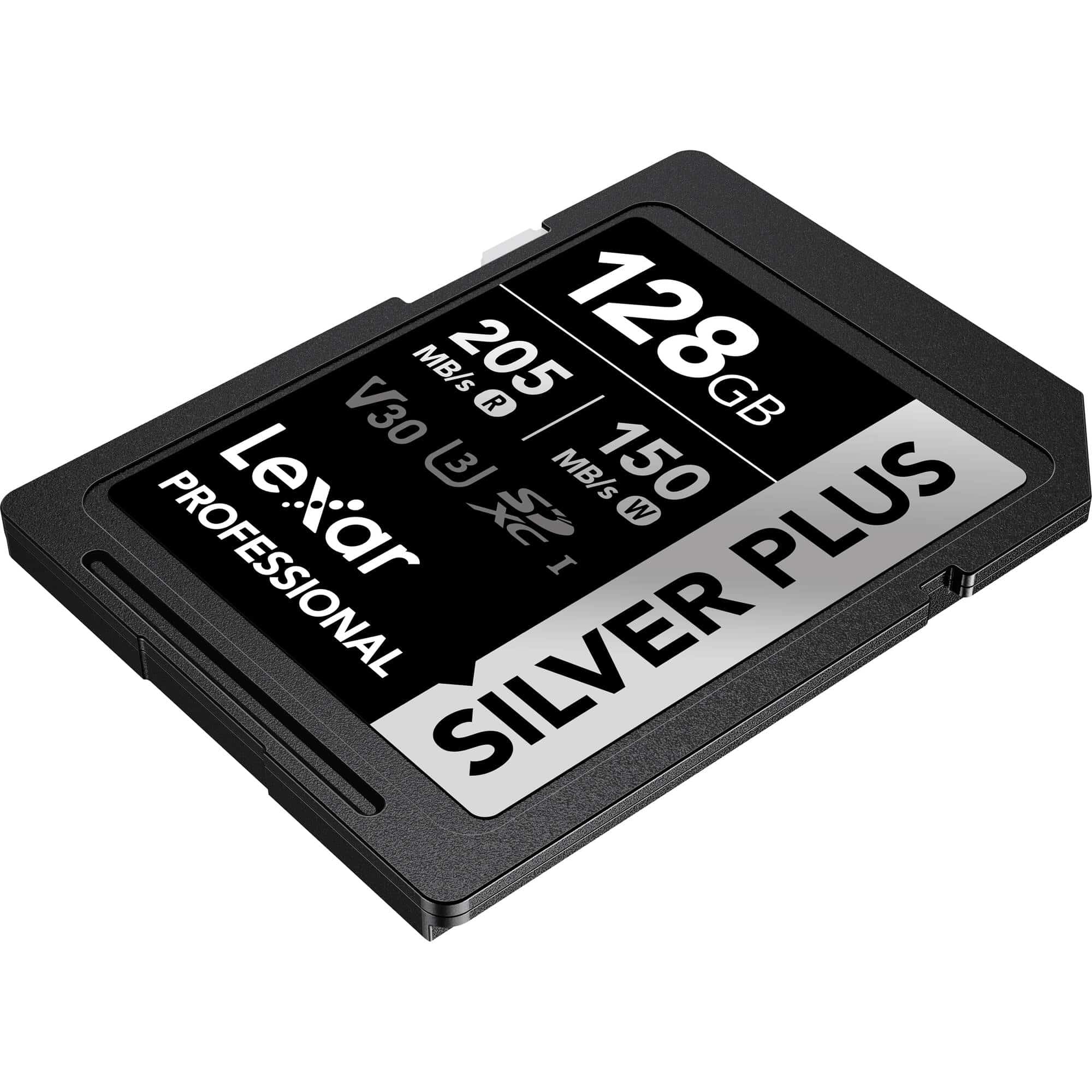 Thẻ nhớ Lexar Professional Silver Plus SDXC UHS-I V30 128GB