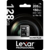 Thẻ nhớ Lexar Professional Silver Plus SDXC UHS-I V30 128GB