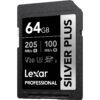 Thẻ nhớ Lexar Professional Silver Plus SDXC UHS-I V30 64GB
