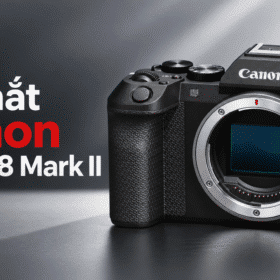 Ra mắt Canon EOS R8 Mark II: Full Frame nhỏ gọn nay đã có IBIS