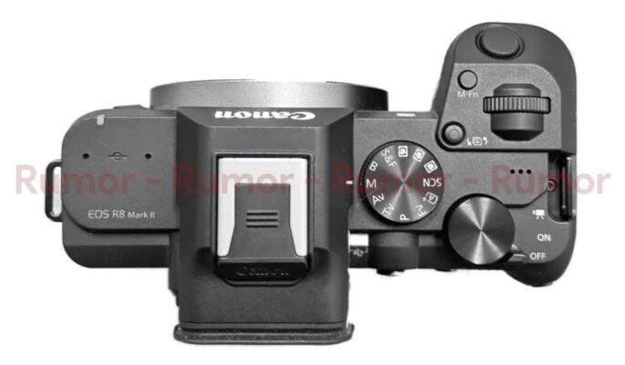 Canon EOS R8 Mark II đạt khoảng 40fps với màn trập điện tử.