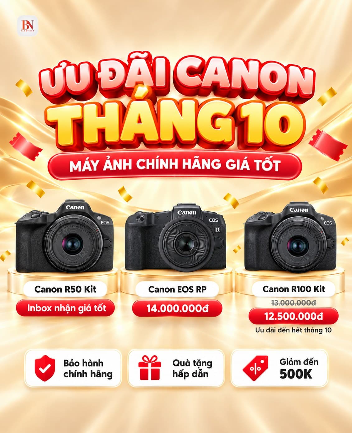 Ưu đãi Canon tháng 10 - banner mobile
