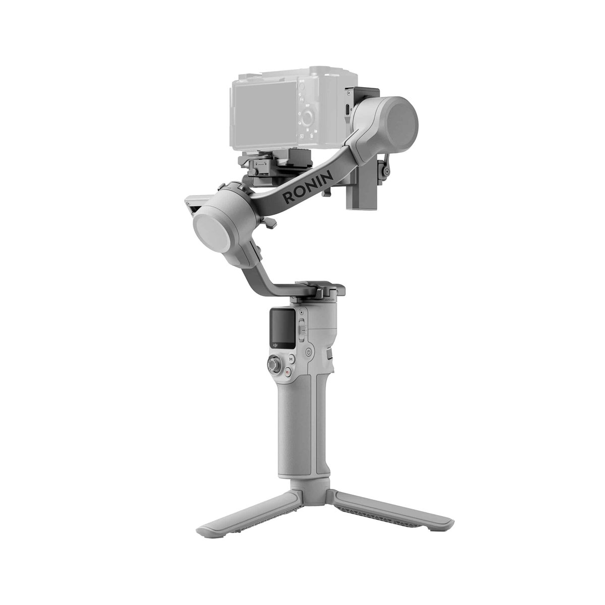 Gimbal DJI RS 4 Mini giúp chống rung khi quay video bằng Canon RP