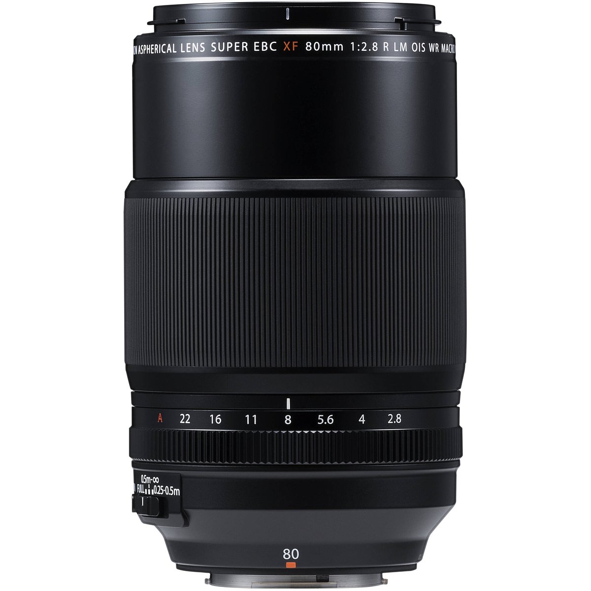 Ống kính macro Fujifilm XF 80mm F2.8 R LM OIS WR chụp cận cảnh sản phẩm với X-M5